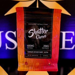 Sativa Shatter Chews by Euphoria Extractions - Kush Leaf